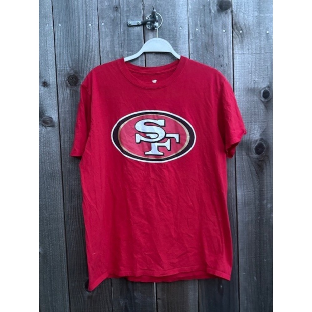 Fanatics San Francisco 49ers Christian McCaffrey‎ 23 Red T-Shirt Mens Large
